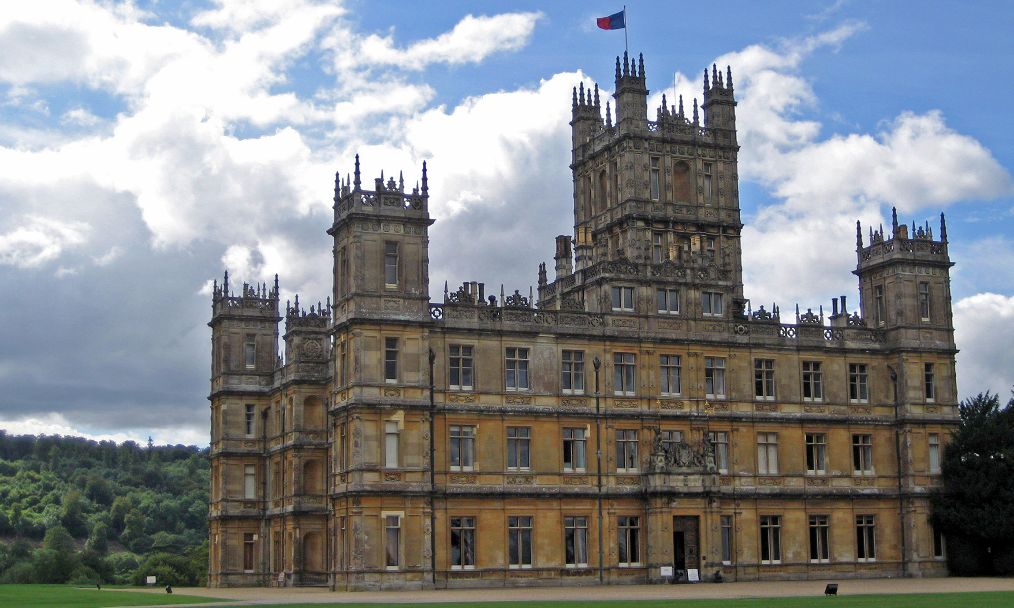 Highclere Castle for Downton Abbey
