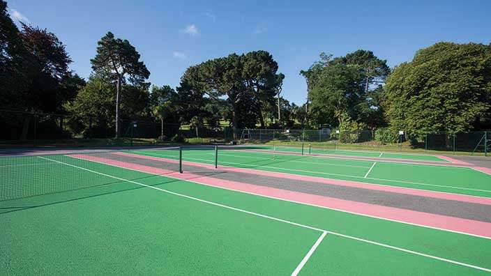 Tennis Courts in Guernsey