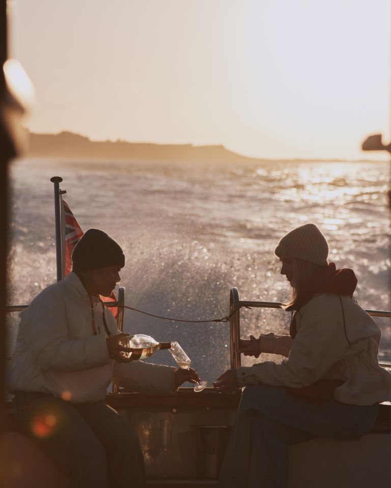 Amber Hours: Autumn by the Sea