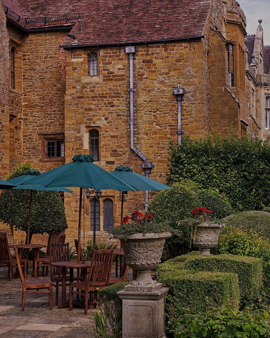 The Bollinger Champagne Terrace, Fawsley Hall Hotel & Spa